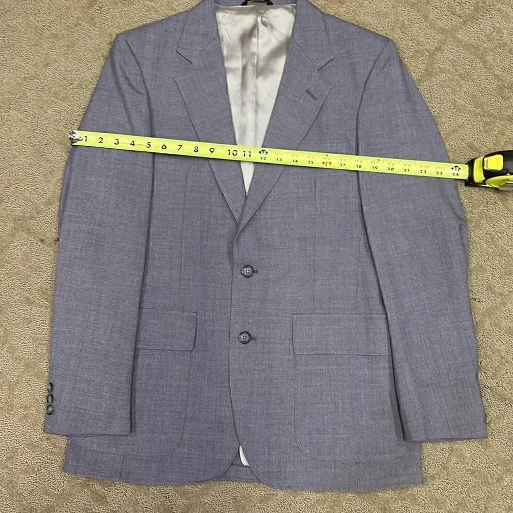 Giuseppe Rosato Italian Classic 80’s Retro Throwback Grey Sports coat Blazer